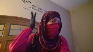 Tutorial Niqab with Eyeveil  3 styles [upl. by Convery]