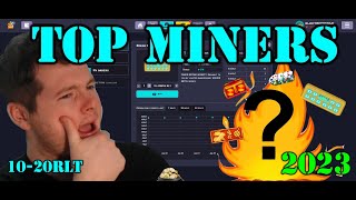 Top Miners to Buy in Rollercoin 2023 For Beginners  Between 10rlt to 20rlt For Big Profit [upl. by Joleen943]