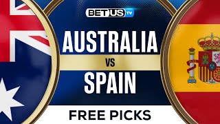 Australia vs Spain  Mens Olympic Basketball Picks amp Predictions  Paris 2024 [upl. by Thebazile]