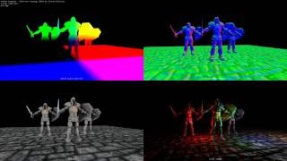 Vulkan API deferred rendering example [upl. by Jenine]