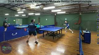 Yugandh Zende 1772 vs ZA 1852 🏓 Highlights 🏓 2024 Table Tennis Yarrawonga Mulwala Champs [upl. by Lewan]