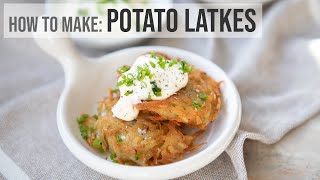 How to make Potato Latkes [upl. by Intruoc]