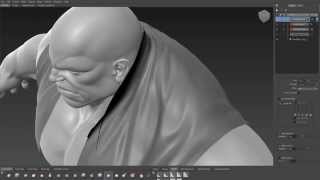 Mudbox 2013  HardBall  Shirt  Part 01 [upl. by Analaf]