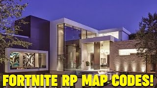 BEST MANSION FORTNITE ROLEPLAY MAP CODES [upl. by Malvina223]