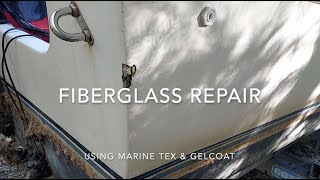 Fiberglass amp Gelcoat Boat Repair [upl. by Willet]