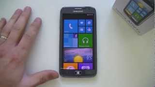 Test du Samsung ATIV S GTi8750  par TopForPhonefr [upl. by Nyrad]