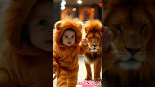 Baby fashion show with animals fnf tv fashion babyfashion babyfashionshow shortvideo piu [upl. by Inoek]