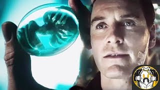 Alien Covenant David Contacts WeylandYutani Deleted Scene  Explained [upl. by Nivonod506]