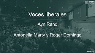 Diálogo online Voces liberales El pensamiento de Ayn Rand [upl. by Loux]