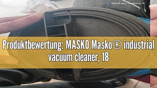 Produktbewertung MASKO Masko® industrial vacuum cleaner 1800 W with socket blow function multi [upl. by Lambard]