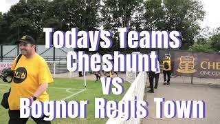 Matchday At Cheshunt Football Club 10th August 2024 [upl. by Ehtiaf]