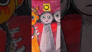 I Make Game Sprunki Incredibox on Paper✨Sun Horror🔥short shorts sprunki incredibox game paper [upl. by Ruben523]