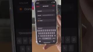 How To Add a Calendar on iPhone [upl. by Allemac]