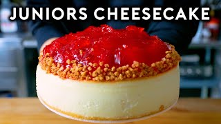 Perfecting Junior’s Famous Cheesecakes At Home  Anything with Alvin [upl. by Colyer144]