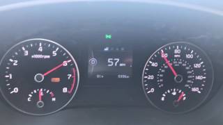 2017 KIA Sportage 24  acceleration 080 mph [upl. by Eerehc]