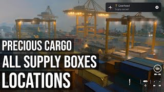 COD MW3  All Supply Box Locations Precious Cargo  All Weapons Items and Field Upgrades Locations [upl. by Doralia]