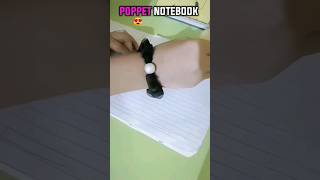 DIY Poppet Notebook📒🌈☺️diy shorts trending subscribe art craft [upl. by Soraya]