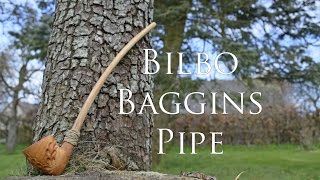 Woodworking  Bilbo Baggins Pipe [upl. by Sharyl325]