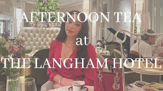 The best afternoon tea in London  The Langham Hotel [upl. by Robinson999]