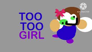 Too too girl logo [upl. by Dovev304]