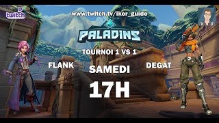 PALADINS FR  Tournoi Champion dHiver FR en 1 vs 1 le 2701 [upl. by Ahron5]