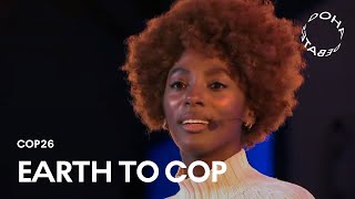 Yrsa DaleyWard performs poem at COP26 [upl. by Franciscka]