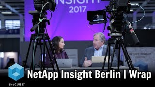 Wrap  NetApp Insight Berlin 2017 [upl. by Sairahcaz919]