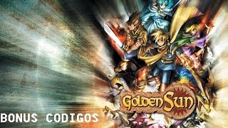 Golden Sun BONUS  Codigos [upl. by Kuth]