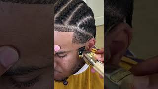 Get The Perfect High Taper On Your Cornrows haircut braids barber [upl. by Suchta]