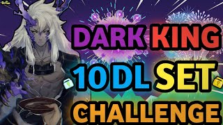 SPECIAL 10 DLS DARK KING SET CHALLENGE NEW SET  Growtopia  Set Challenge 486 [upl. by Thgiwed]