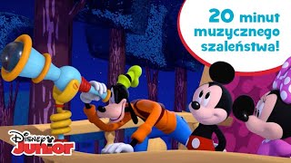 🎵 20 minut muzycznego szaleństwa  Disney Junior Polska [upl. by Arreip]