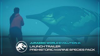 MEG DESTROYS MOSA Megalodon All Animations Showcase  Jurassic World Evolution 2 [upl. by Llien]