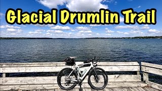 Glacial Drumlin Trail  Lake Mills to Cottage Grove  Gravel Biking WI [upl. by Nyhagen968]