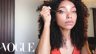 How to Master Your Curl Pop Like Dear White People’s Logan Browning  Beauty Secrets [upl. by Yle]