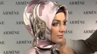 How to wear a silk scarf amp hijab [upl. by Acinoreb]