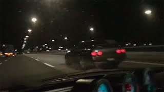 Cuando vas a 220 kmh en tu Civic y [upl. by Artemus]