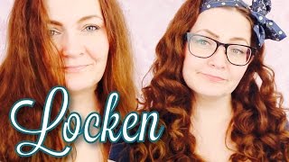 Locken machen mit Lockenstab  für Anfänger  10  15 Minuten [upl. by Ree]