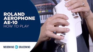 Roland Aerophone AE10 How to Play [upl. by Meyer352]