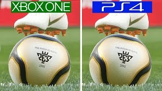 PES 2019  Xbox One VS PS4  Graphics Comparison [upl. by Maryrose]