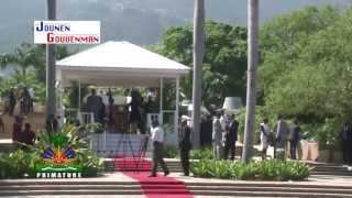 Gouvènman Martelly  Lamothe la rann yon bèl Omaj ak Toussaint Louverture [upl. by Lamdin]