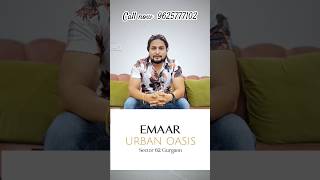 Emaar Urban Oases Sector 62 Gurgaon  new tower launch of 2bhk  grandmillennium emaarindia [upl. by Hal664]