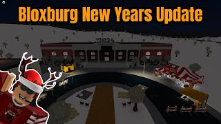 The Bloxburg New Years Update is now OUT [upl. by Dee Dee]