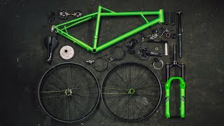 DREAM BUILD MTB  Gritspoke hardtail [upl. by Ettevroc]