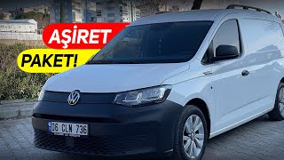 AŞİRET PAKET CADDY OLUR MU   VOLKSWAGEN CADDY CARGO MAXİ VAN [upl. by Amick]