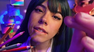 ASMR Eyes Closed Cranial Nerve Exam 🌠💚 [upl. by Naniac]