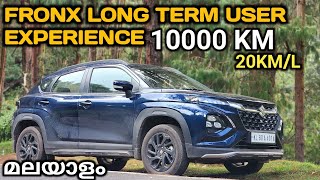 Maruti Fronx Delta Plus O 12L  Manual  10000 KM  LONG TERM USER REVIEW  UNDER POWERED 90 HP [upl. by Hildebrandt245]