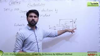 FSc Physics book 2 Ch 12  Charge Electron By Millikans Method  12th Class Physics [upl. by Llenyar]