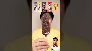 Eating various shape ice cream asmr mukbang icecream [upl. by Neiman]