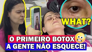 COMO É FEITA APLICAÇÃO DE BOTOX NO ROSTO DÓI QUANTO CUSTA  Primeira vez aplicando botox [upl. by Elery]