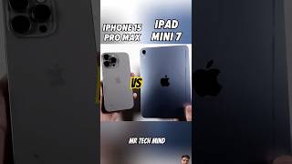 Iphone 15 Pro Max Vs Ipad Mini 7 Speed Test 🚀 Whos The Real King 👑shorts [upl. by Bertsche914]